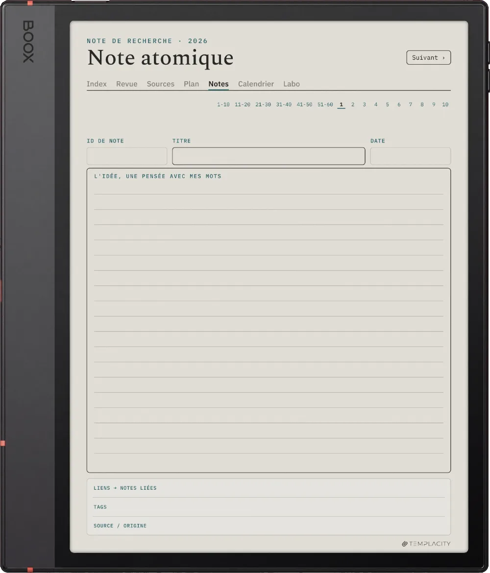 The Planner · Recherche Boox Note Air5 C page 3