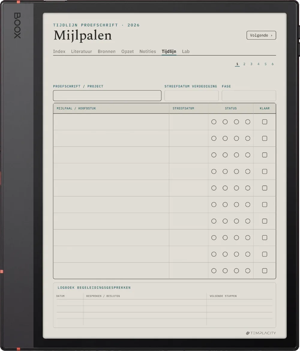 The Planner · Onderzoek Boox Note Air5 C pagina 4