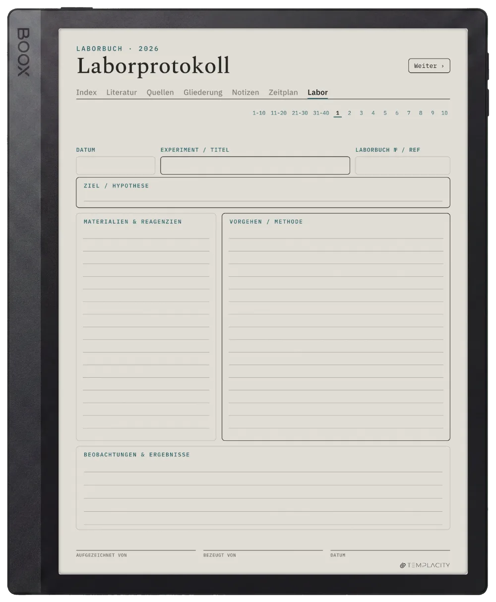 The Planner · Forschung Boox Tab Ultra C Pro Seite 5