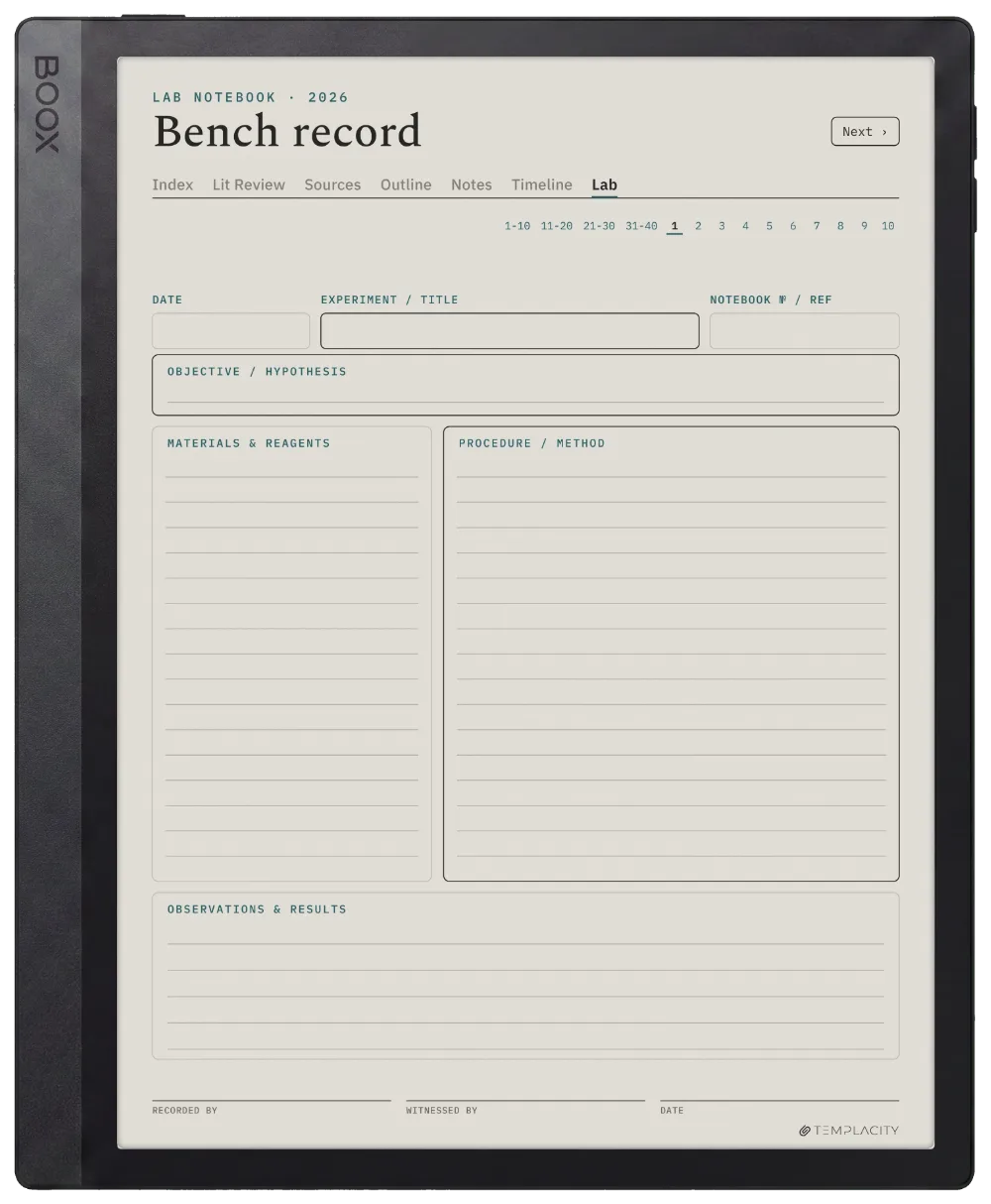 The Planner · Research Boox Tab Ultra C Pro page 5