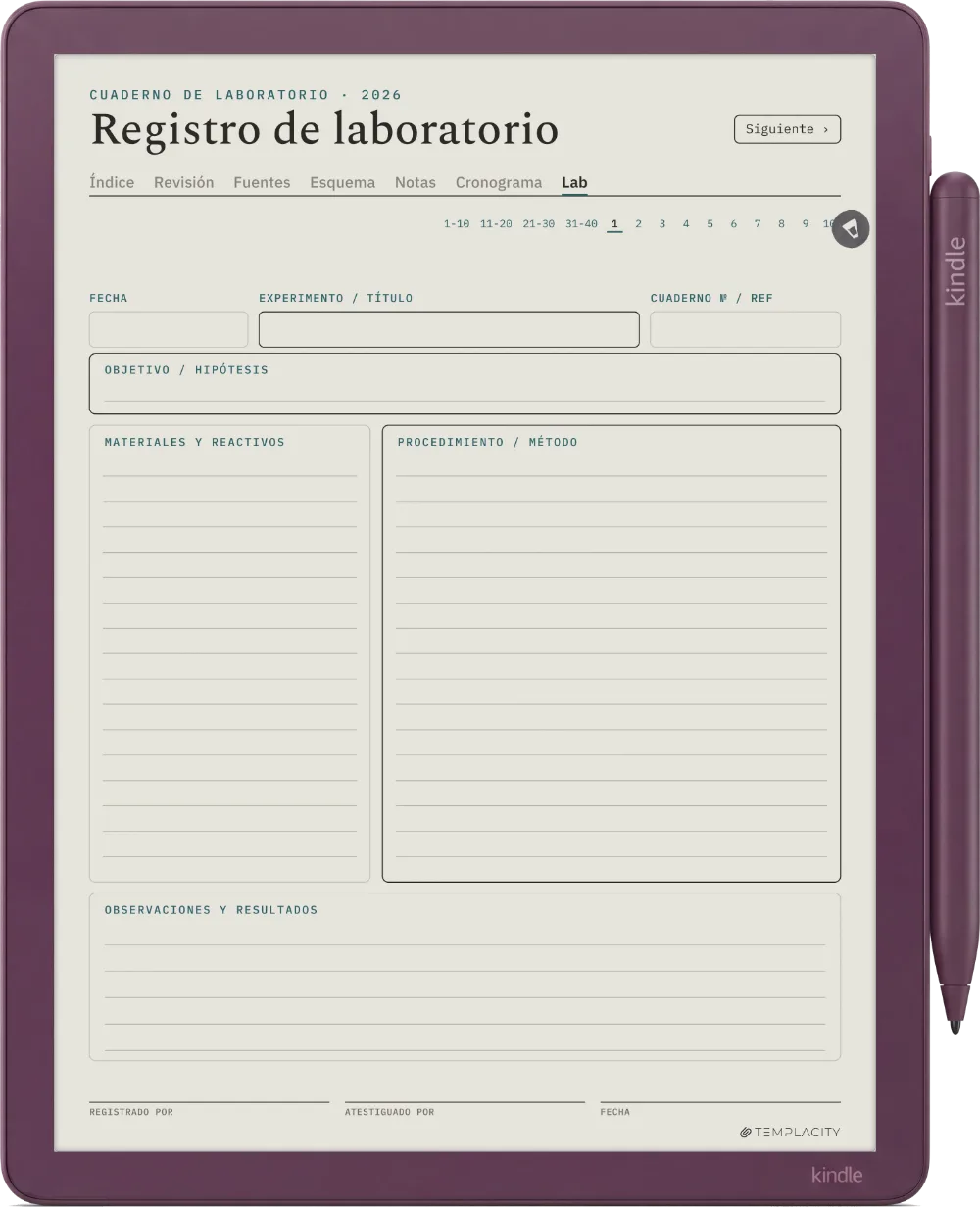 The Planner · Investigación Kindle Scribe Colorsoft página 5