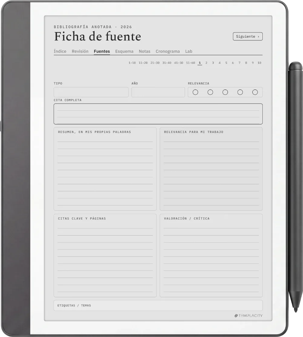 The Planner · Investigación Kindle Scribe página 2