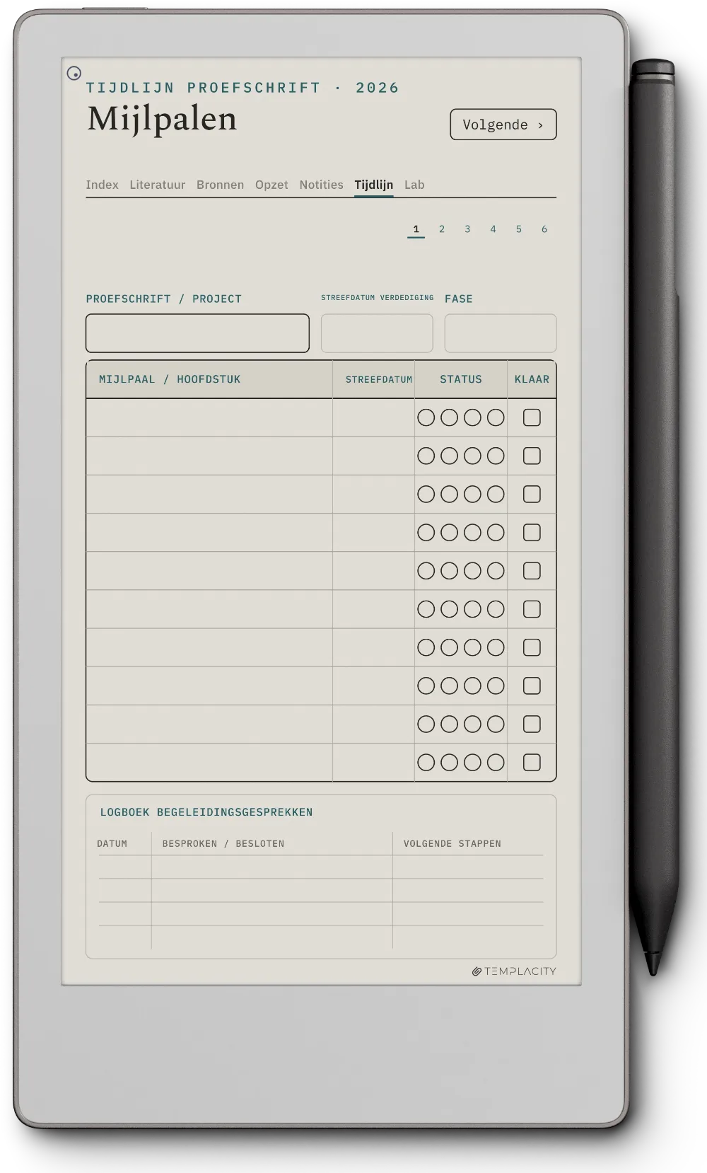 The Planner · Onderzoek reMarkable Paper Pro Move pagina 4