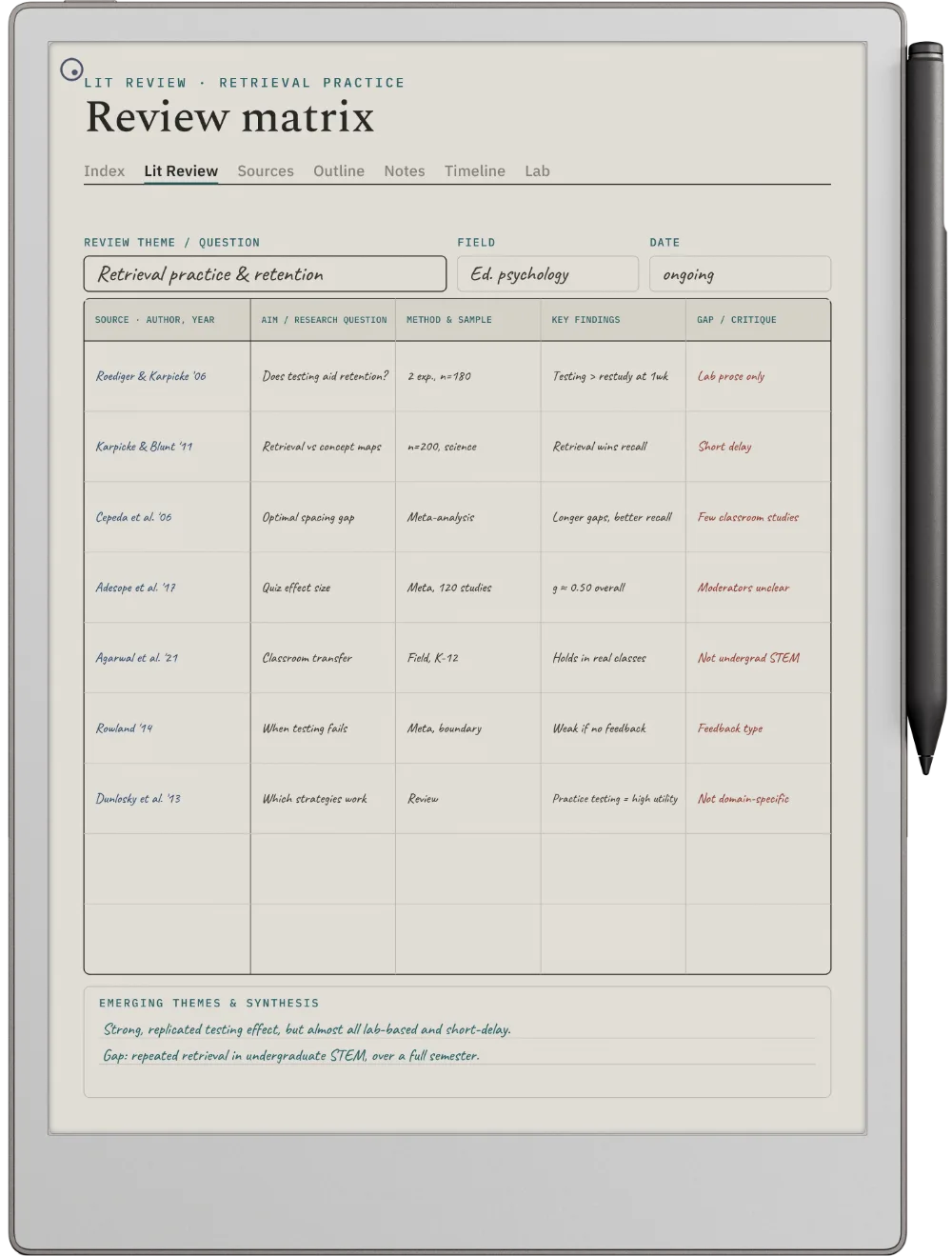 Research System