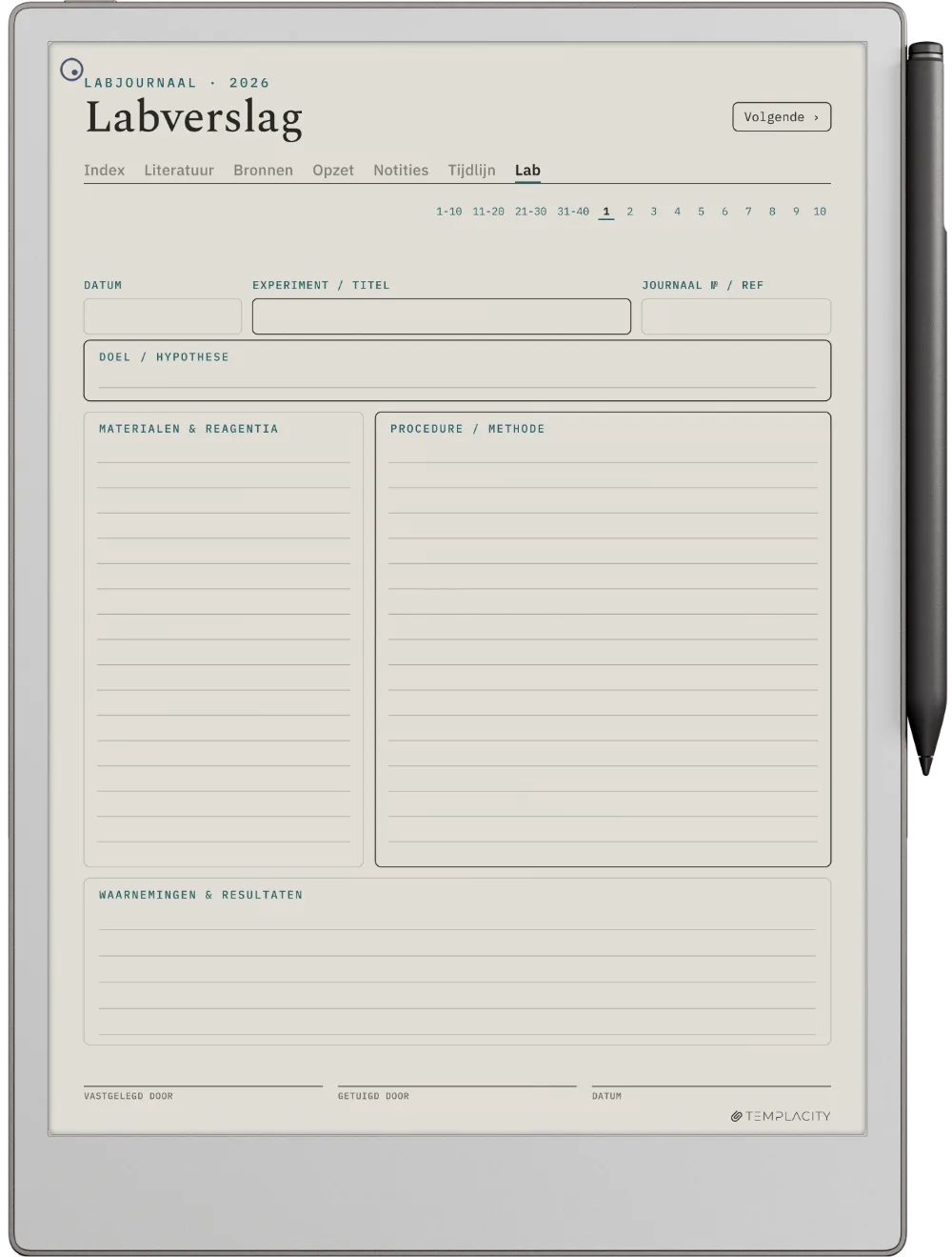 The Planner · Onderzoek reMarkable Paper Pro pagina 5
