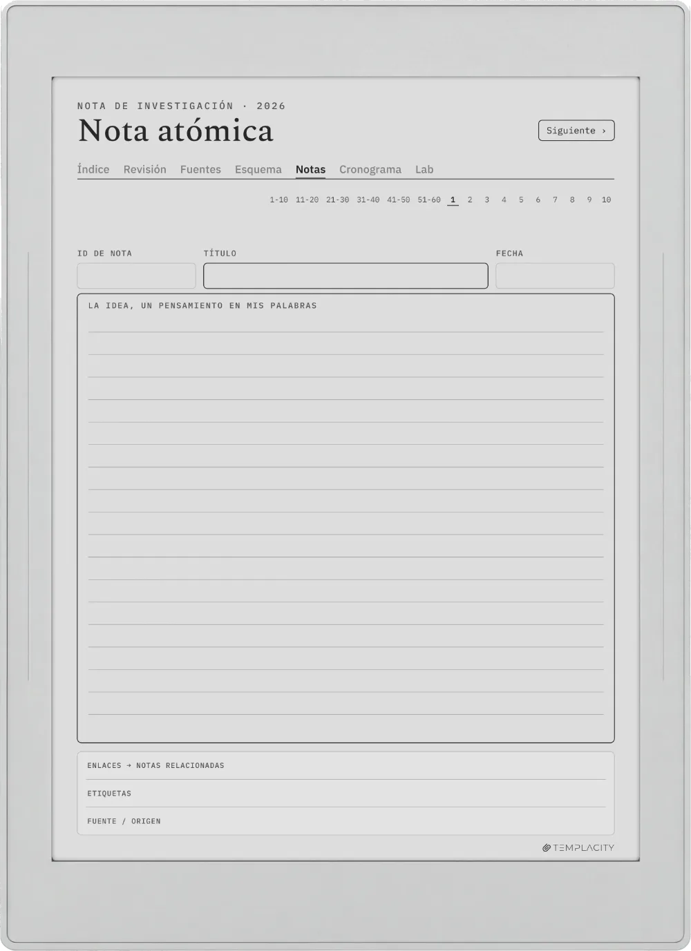 The Planner · Investigación Supernote Nomad página 3
