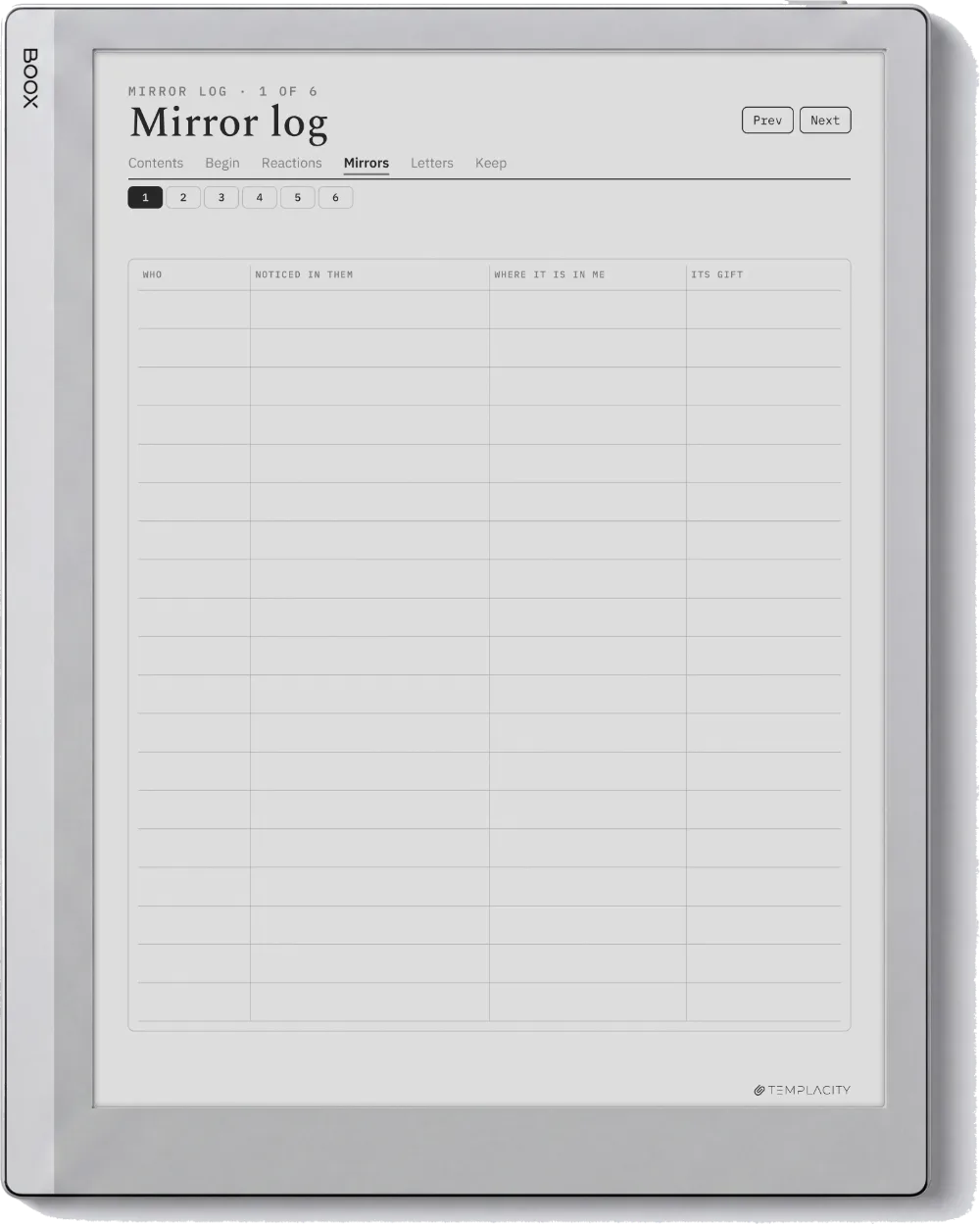 The Shadow Pages Boox Go 10.3 página 8