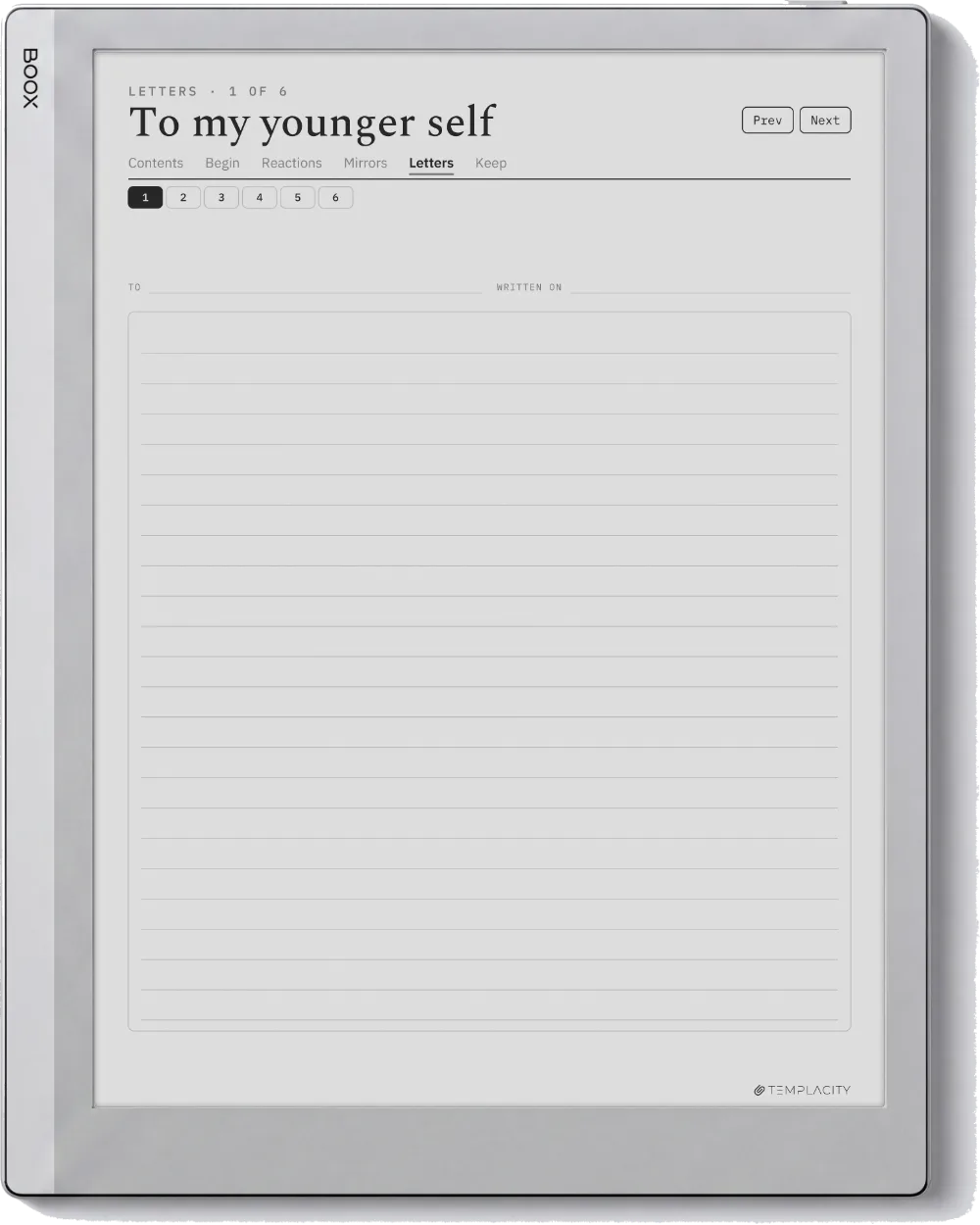 The Shadow Pages Boox Go 10.3 página 9