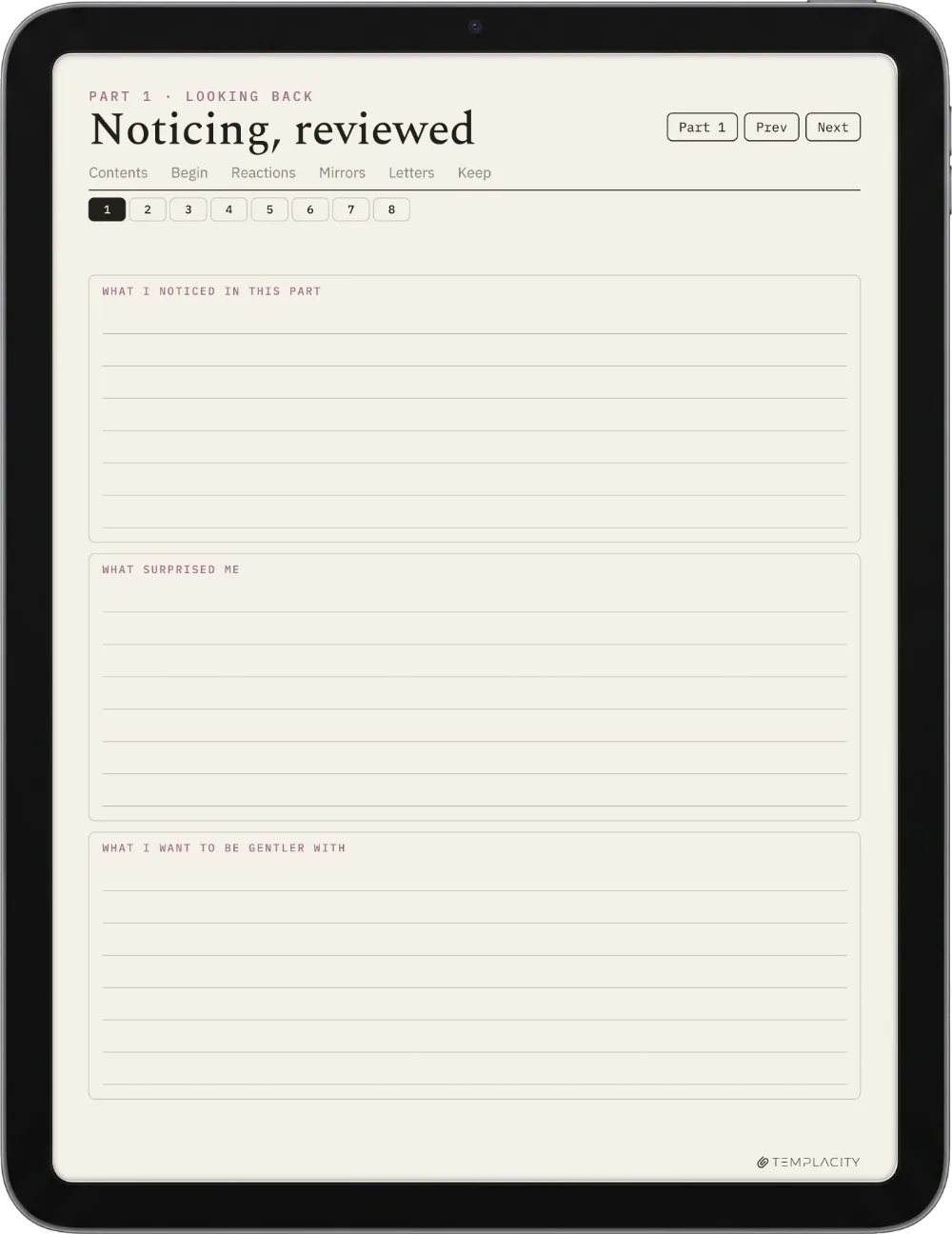 The Shadow Pages iPad, Seite 10