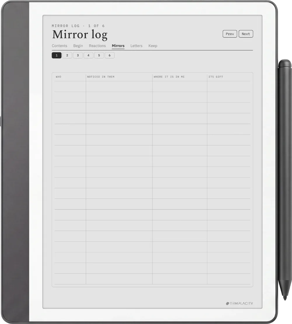 The Shadow Pages Kindle Scribe página 8