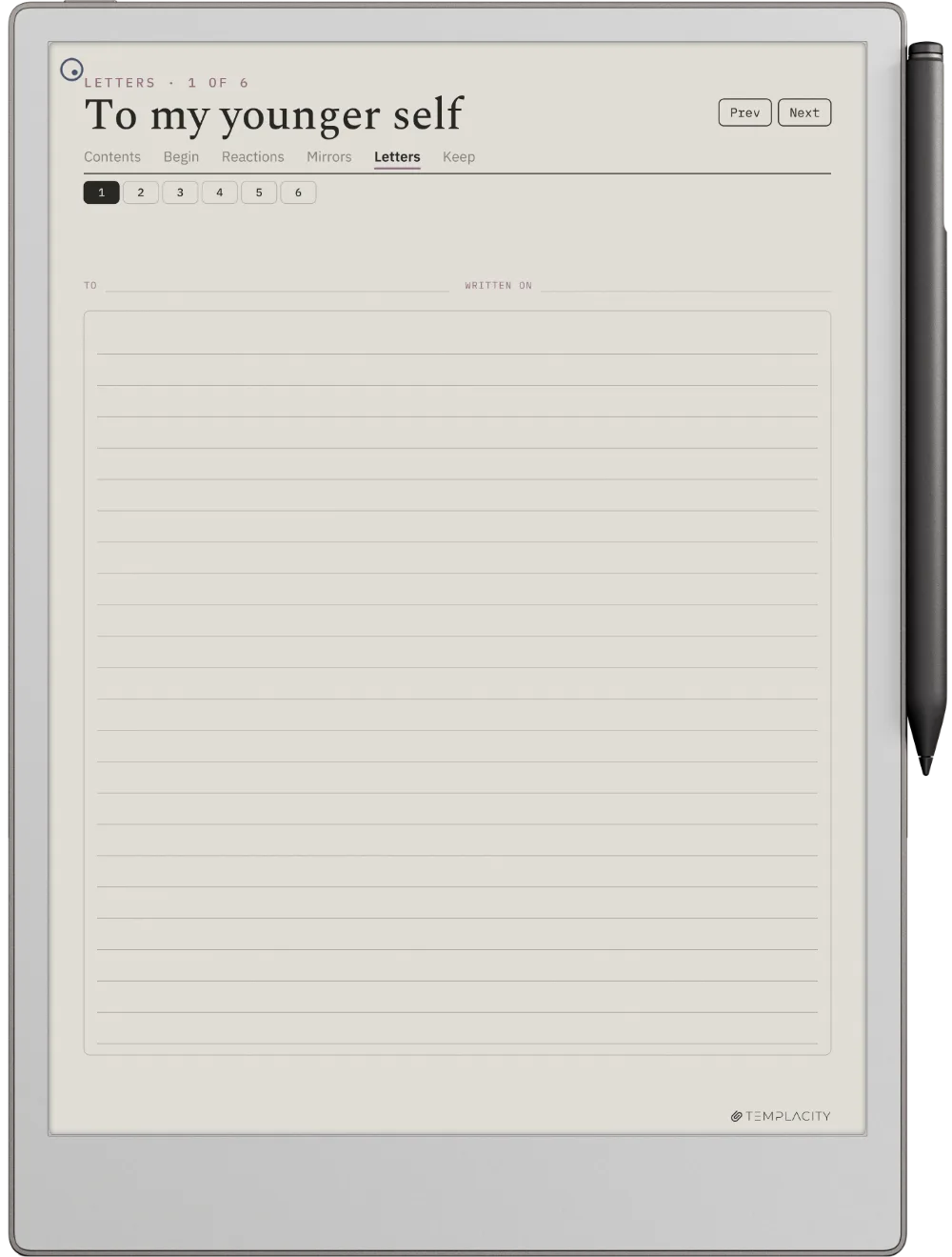 The Shadow Pages reMarkable Paper Pro, Seite 9