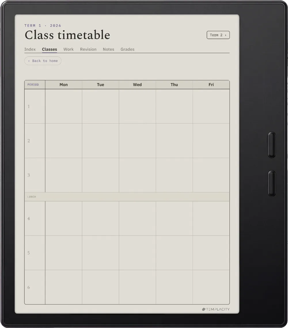The Planner · Student Boox Go Color 7 (Gen II) page 4