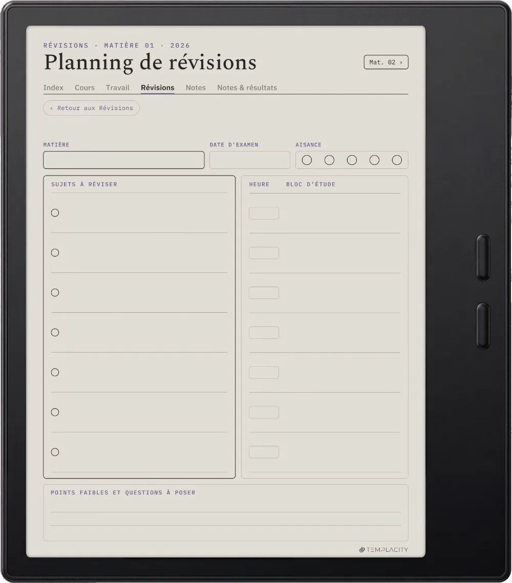 The Planner · Student Boox Go Color 7 (Gen II) page 3