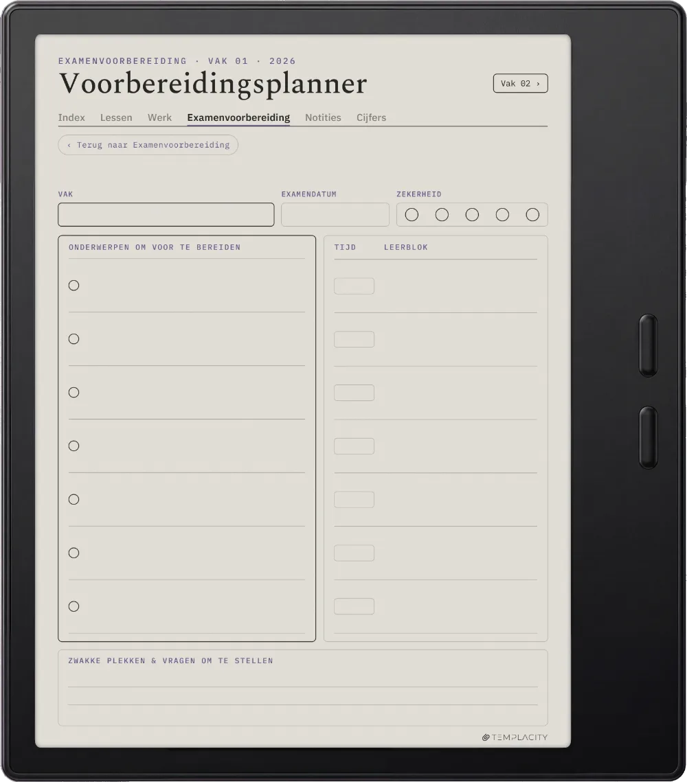 The Planner · Student Boox Go Color 7 (Gen II) pagina 3