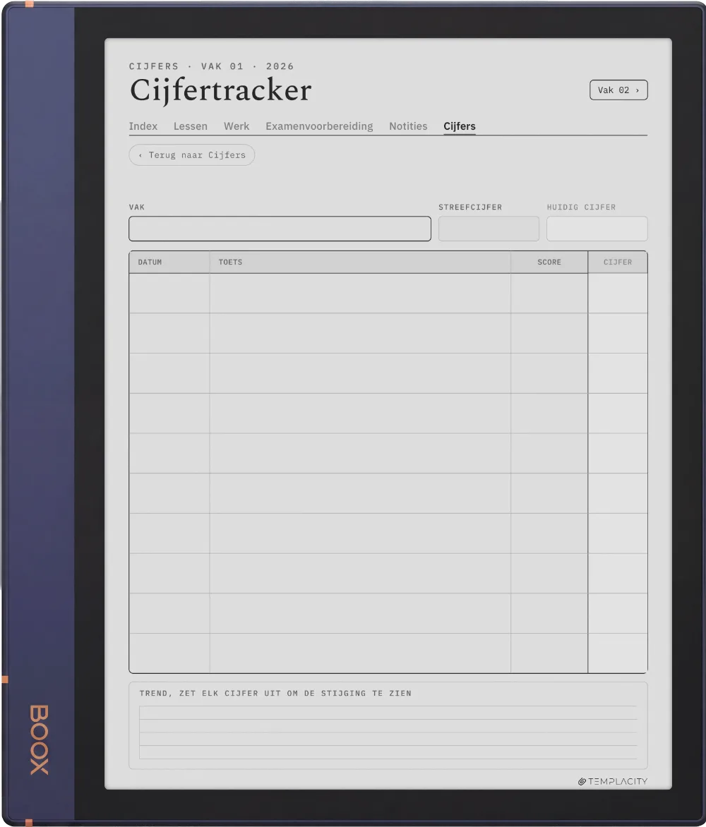 The Planner · Student Boox Note Air2 pagina 5