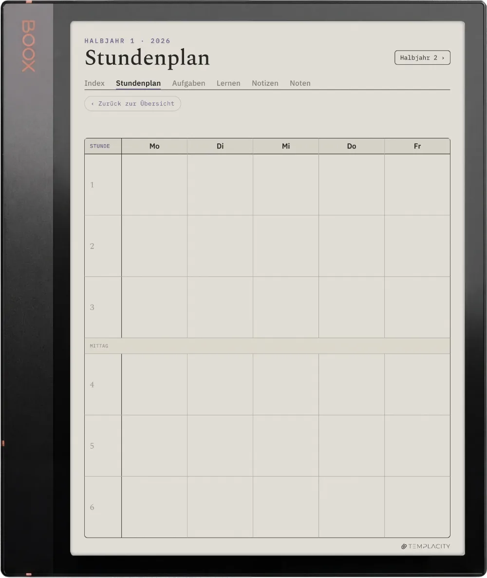 The Planner · Student Boox Note Air3 C Seite 4