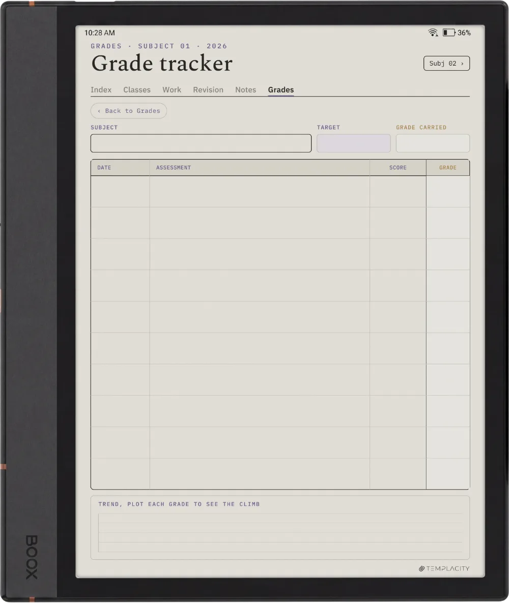The Planner · Student Boox Note Air4 C page 5