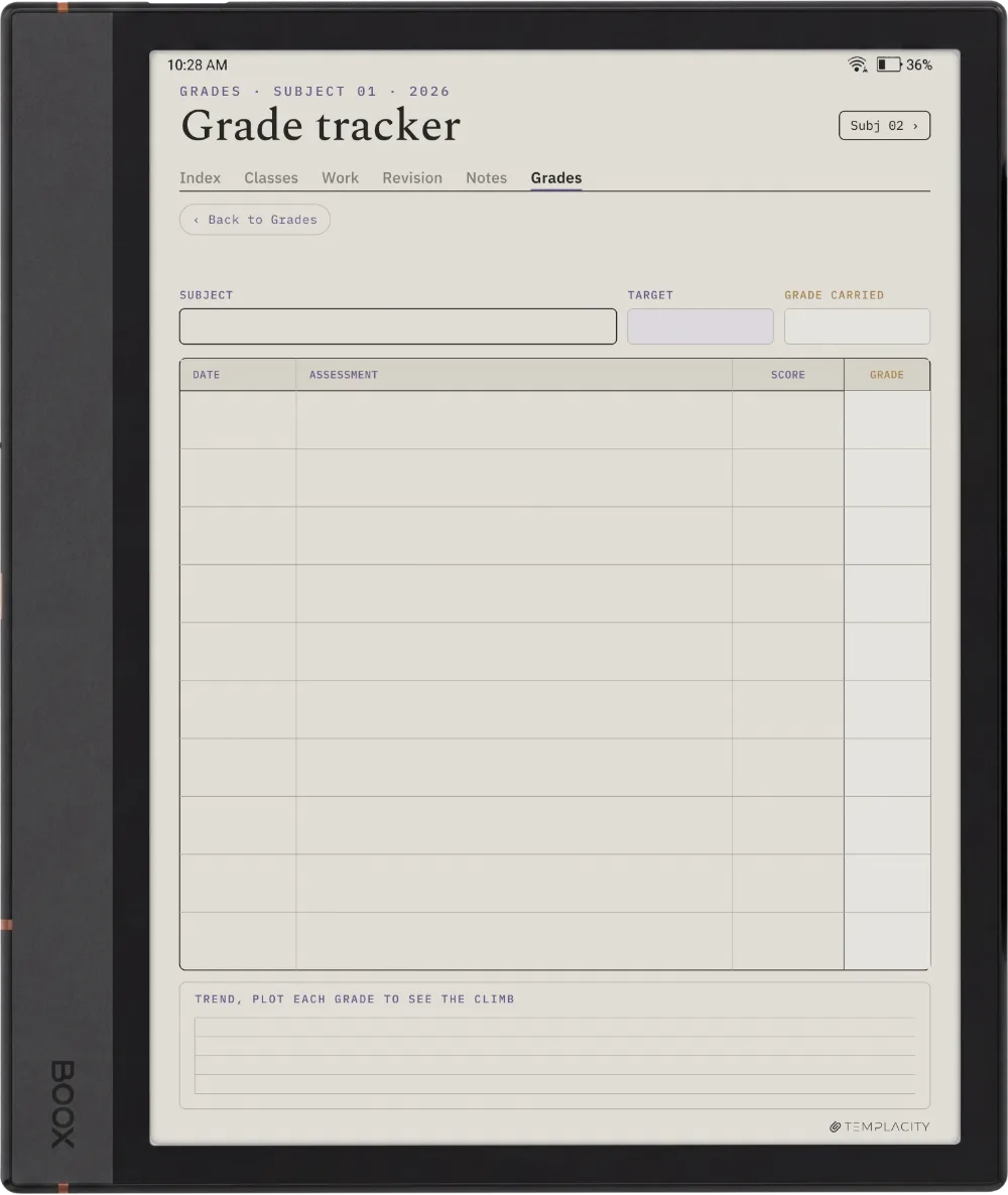 The Planner · Student Boox Note Air4 C page 5