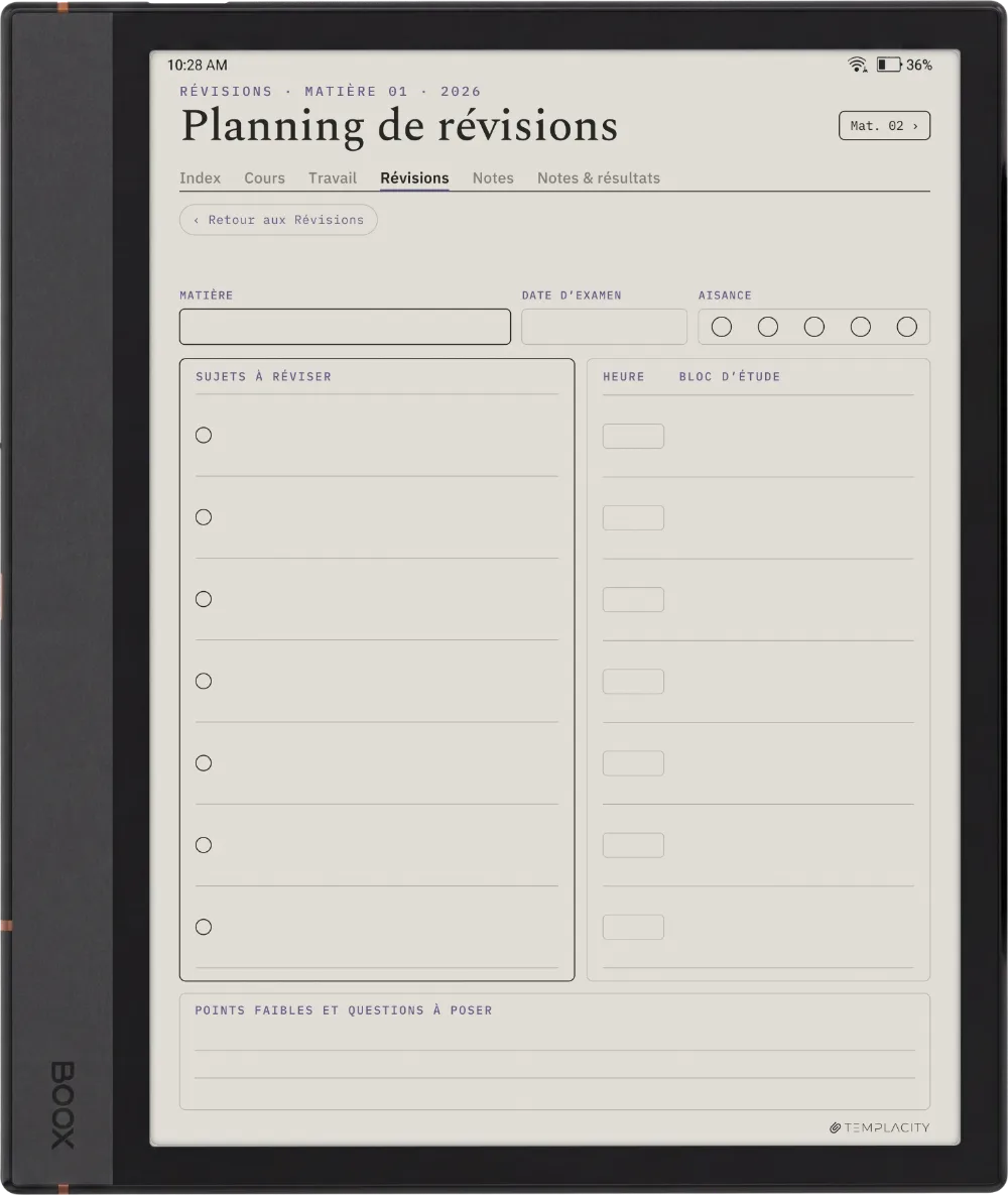 The Planner · Student Boox Note Air4 C page 3