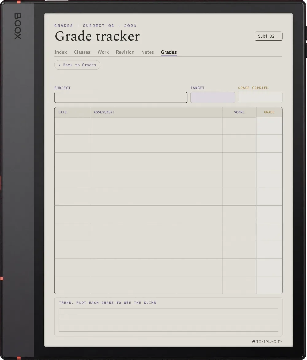 The Planner · Student Boox Note Air5 C page 5