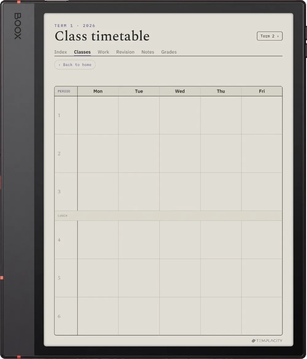 The Planner · Student Boox Note Air5 C page 4