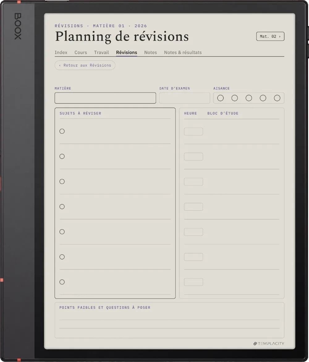 The Planner · Student Boox Note Air5 C page 3