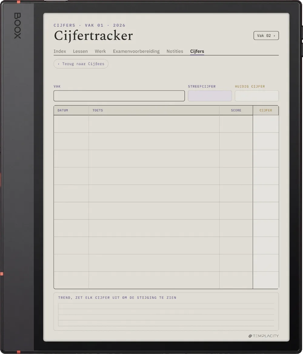 The Planner · Student Boox Note Air5 C pagina 5