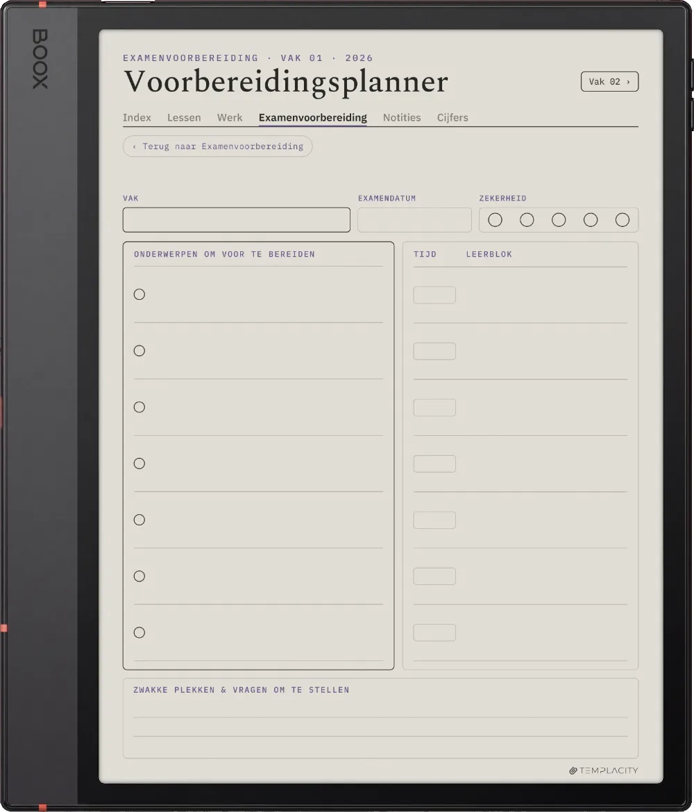 The Planner · Student Boox Note Air5 C pagina 3