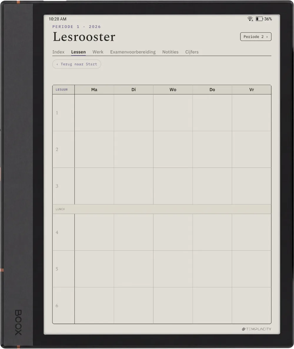 The Planner · Student Boox Note Max pagina 4