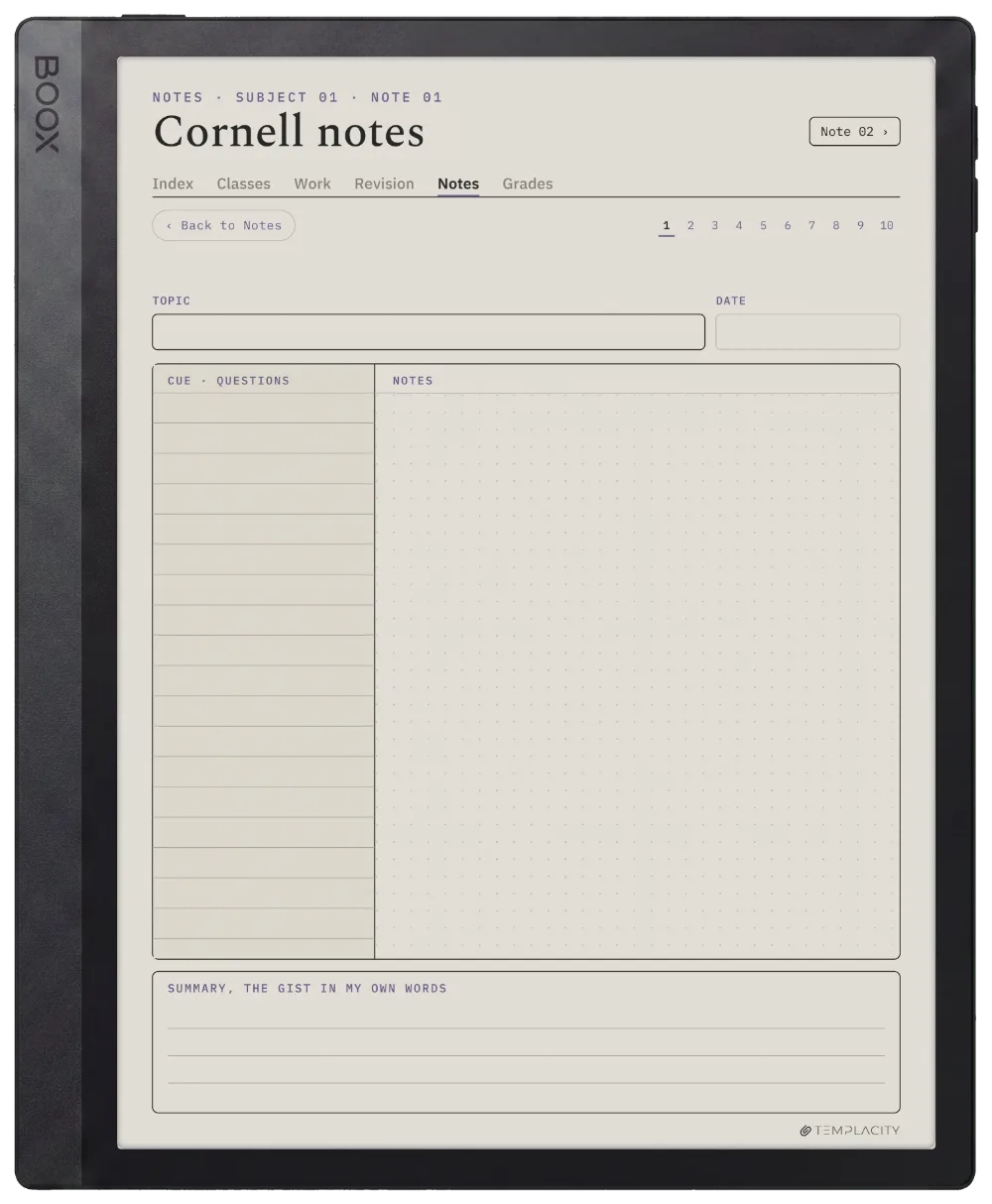 The Planner · Student Boox Tab Ultra C Pro page 2