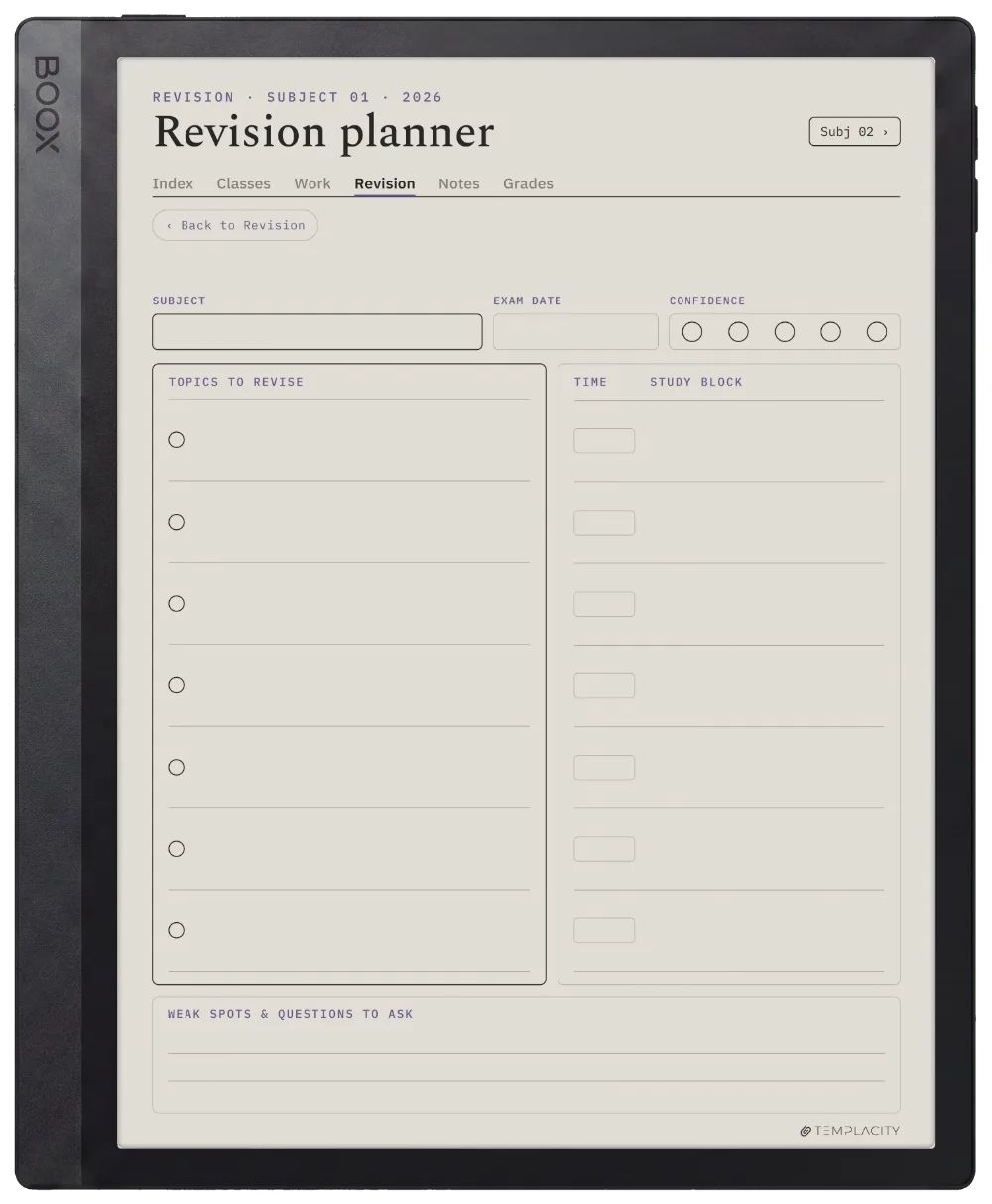 The Planner · Student Boox Tab Ultra C Pro page 3