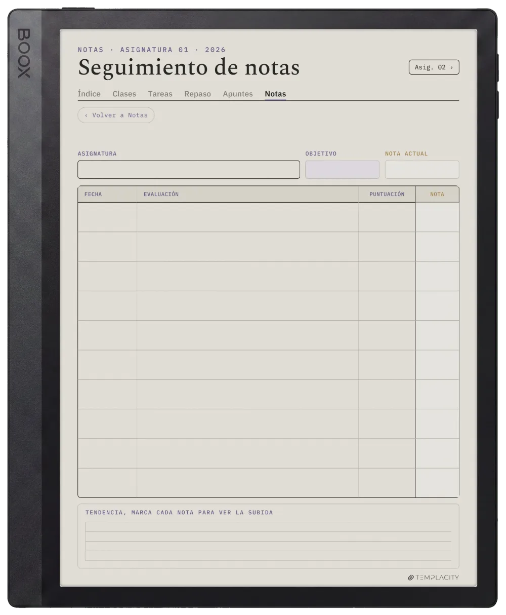 The Planner · Estudiantes Boox Tab Ultra C Pro página 5