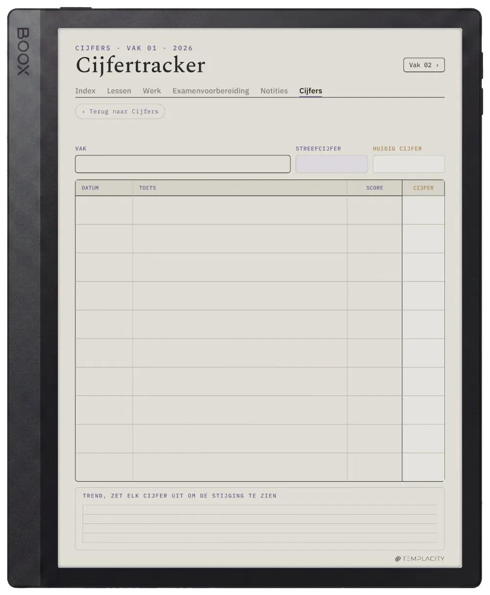 The Planner · Student Boox Tab Ultra C Pro pagina 5