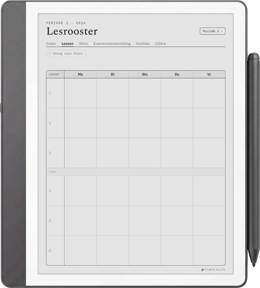 The Planner · Student Kindle Scribe pagina 4