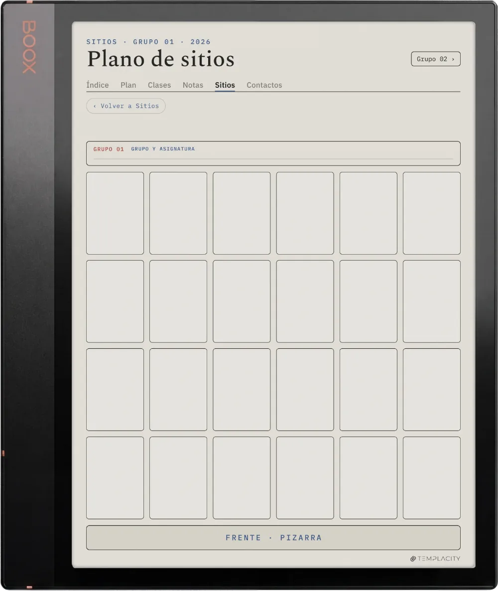 The Planner · Docente Boox Note Air3 C página 4