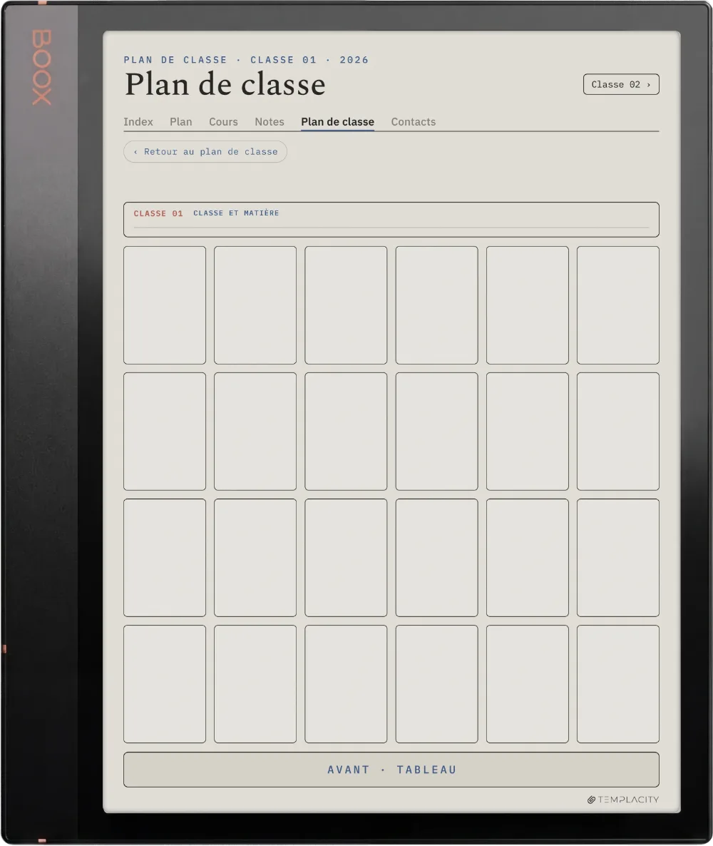 The Planner · Enseignant Boox Note Air3 C page 4