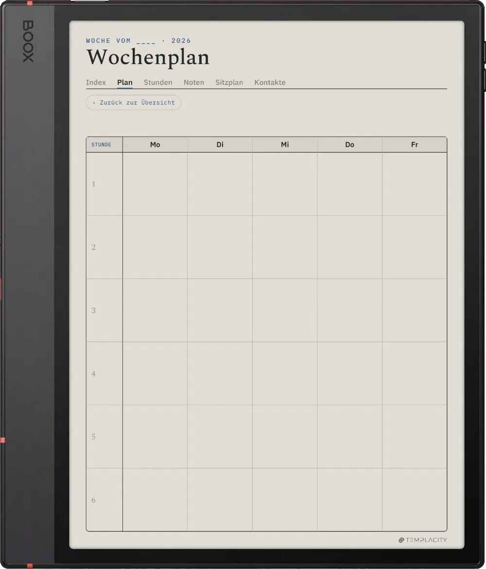 The Planner · Lehrer Boox Note Air5 C Seite 3