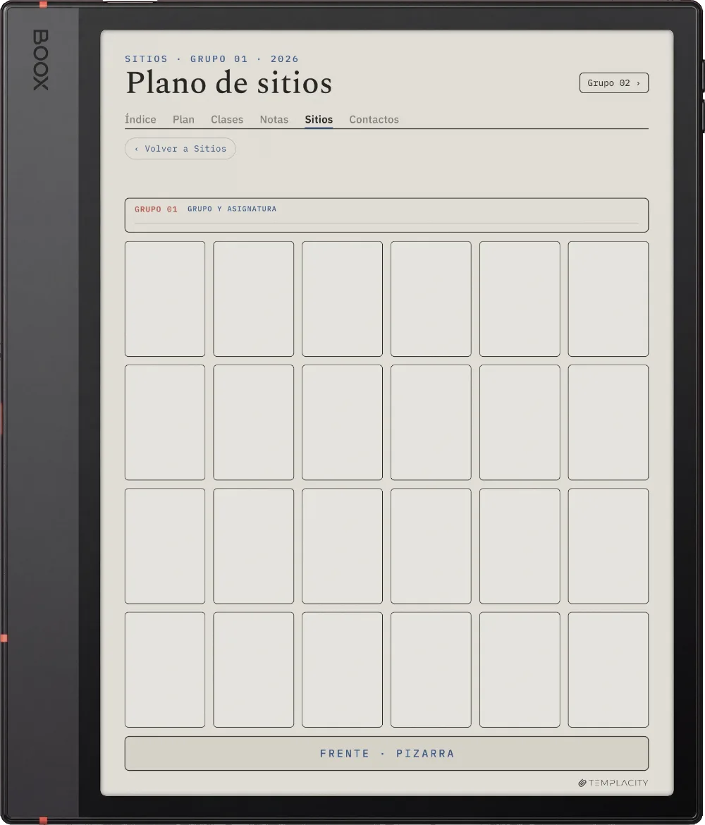The Planner · Docente Boox Note Air5 C página 4