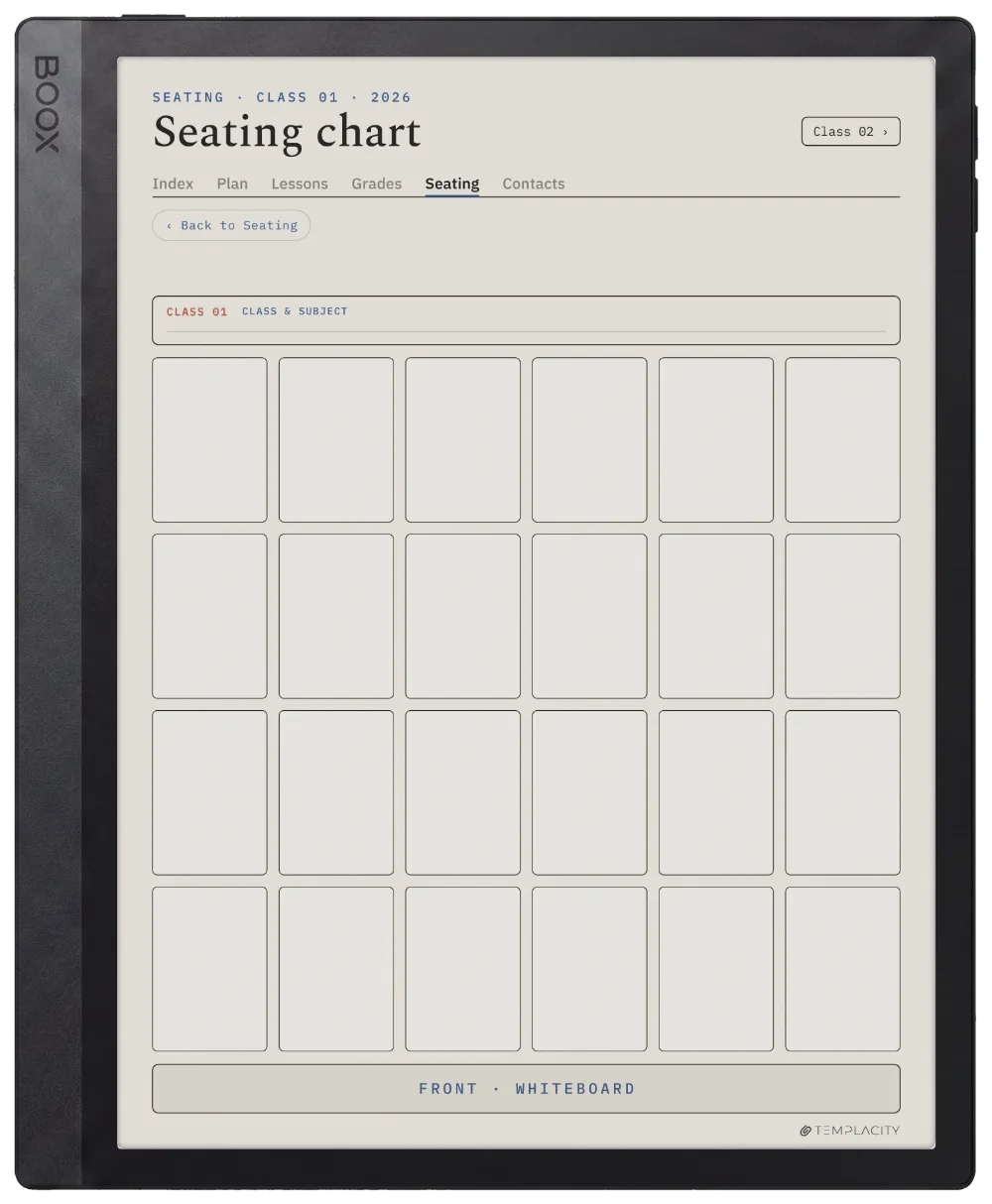 The Planner · Teacher Boox Tab Ultra C Pro page 4