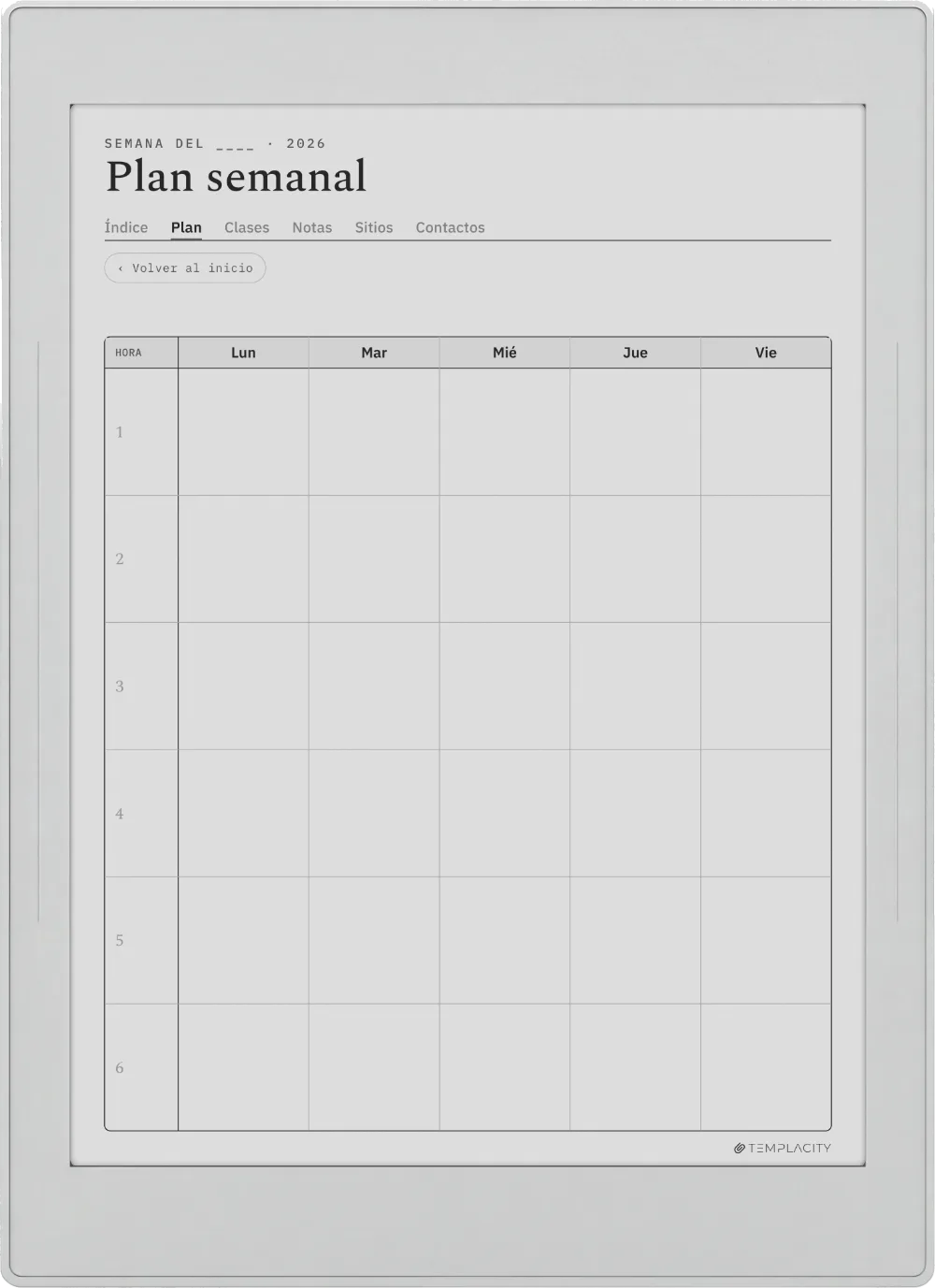 The Planner · Docente Supernote Nomad página 3