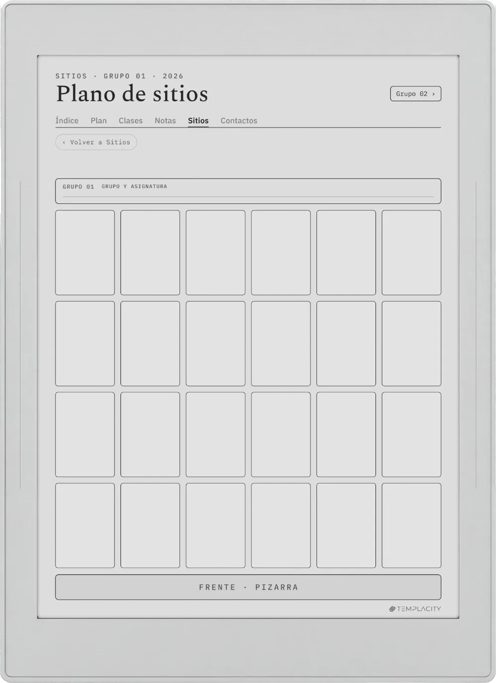 The Planner · Docente Supernote Nomad página 4