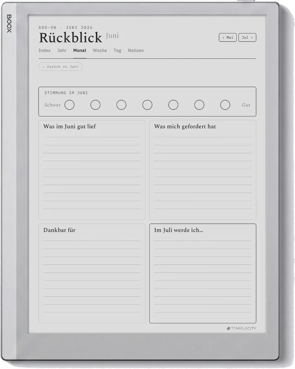 The Planner für Boox Boox Go 10.3 Seite 5
