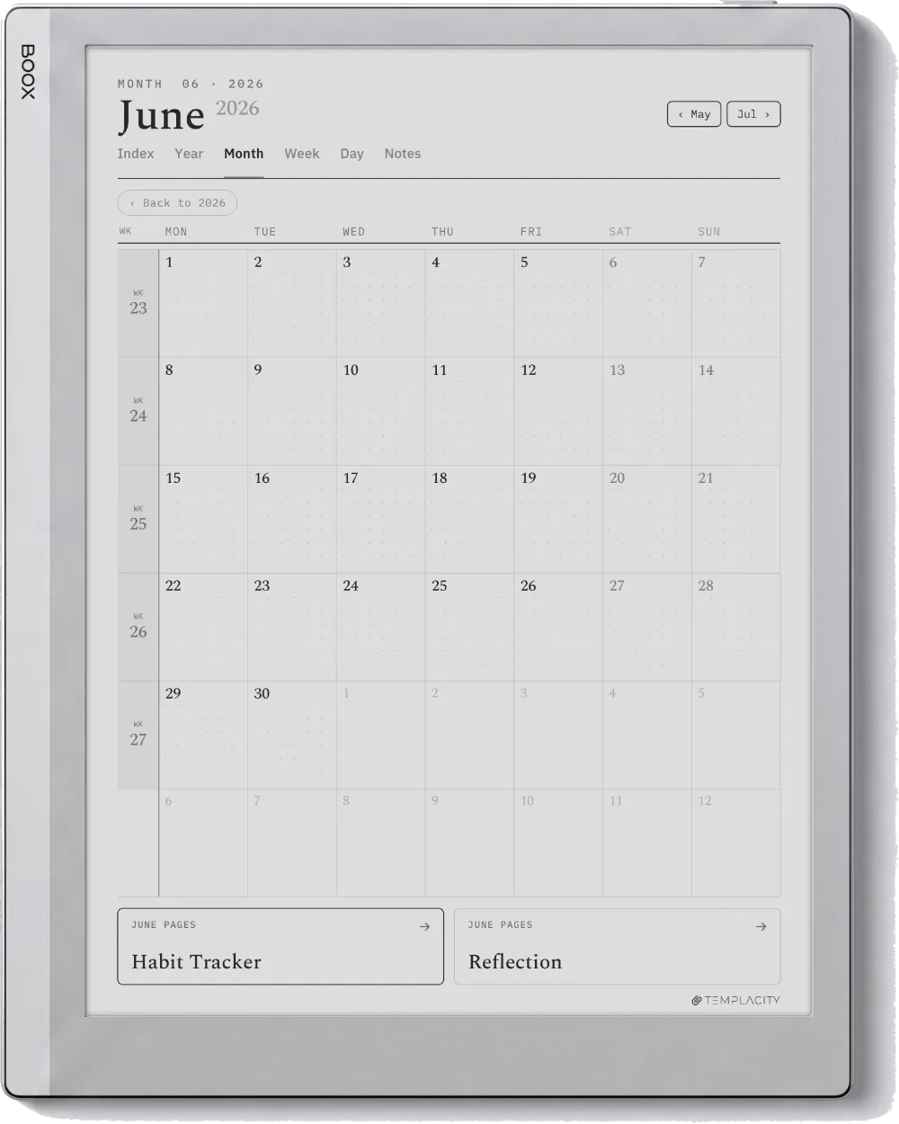 The Planner for Boox Boox Go 10.3 page 3