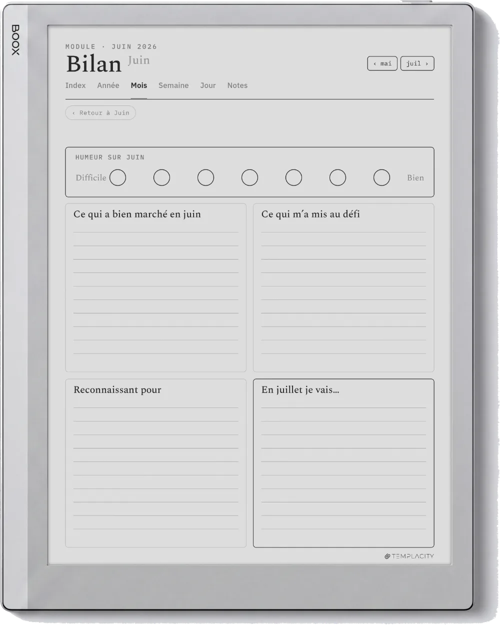 The Planner for Boox Boox Go 10.3 page 5