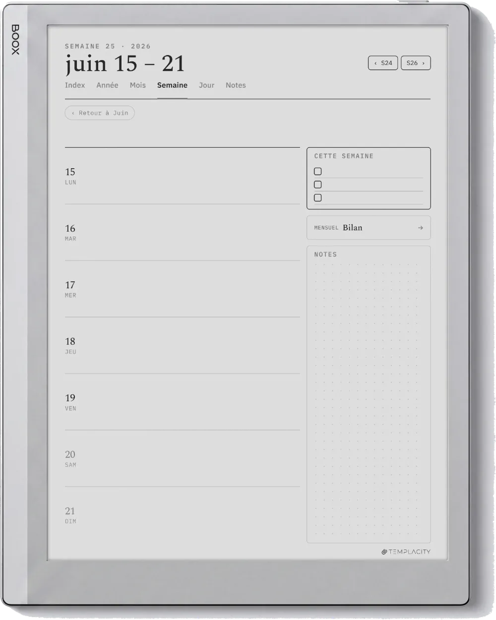The Planner for Boox Boox Go 10.3 page 2