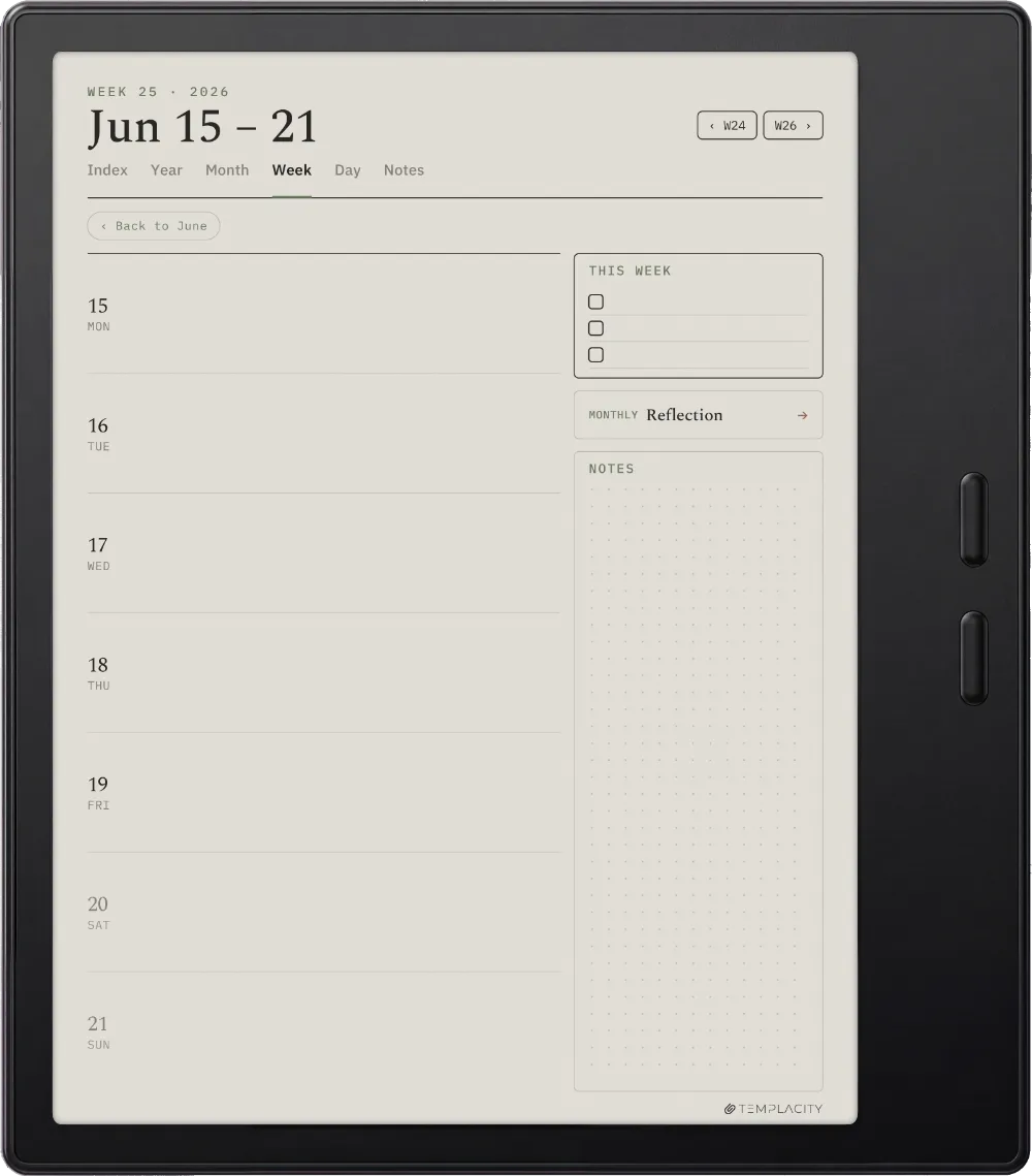 The Planner for Boox Boox Go Color 7 (Gen II) page 2