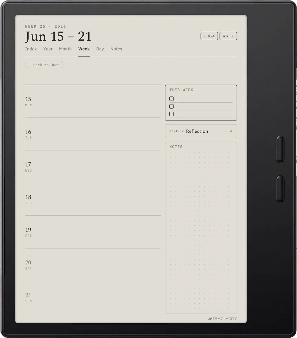 The Planner for Boox Boox Go Color 7 (Gen II) page 2