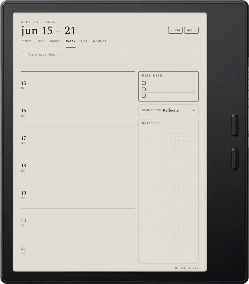 The Planner for Boox Boox Go Color 7 (Gen II) pagina 2