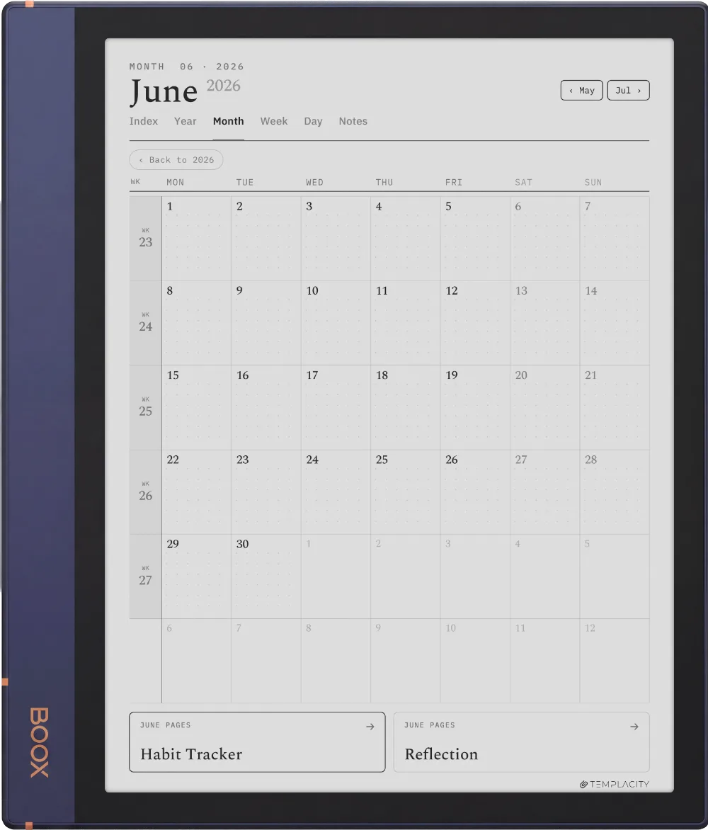 The Planner for Boox Boox Note Air2 page 3