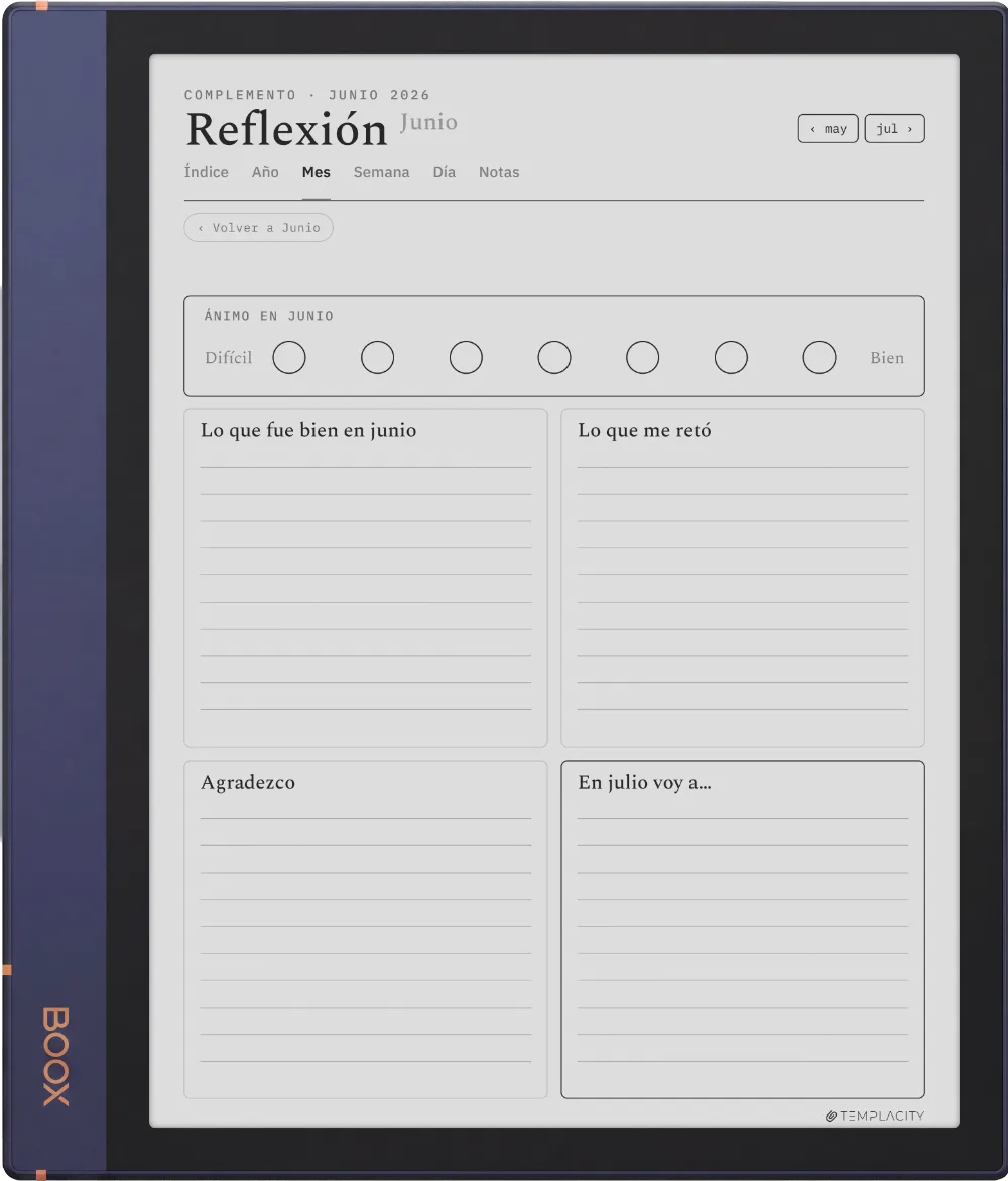 El Planner para Boox, Boox Note Air2, página 5